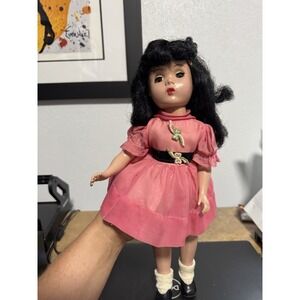 Vintage Doll Ideal? 14" Pink Dress